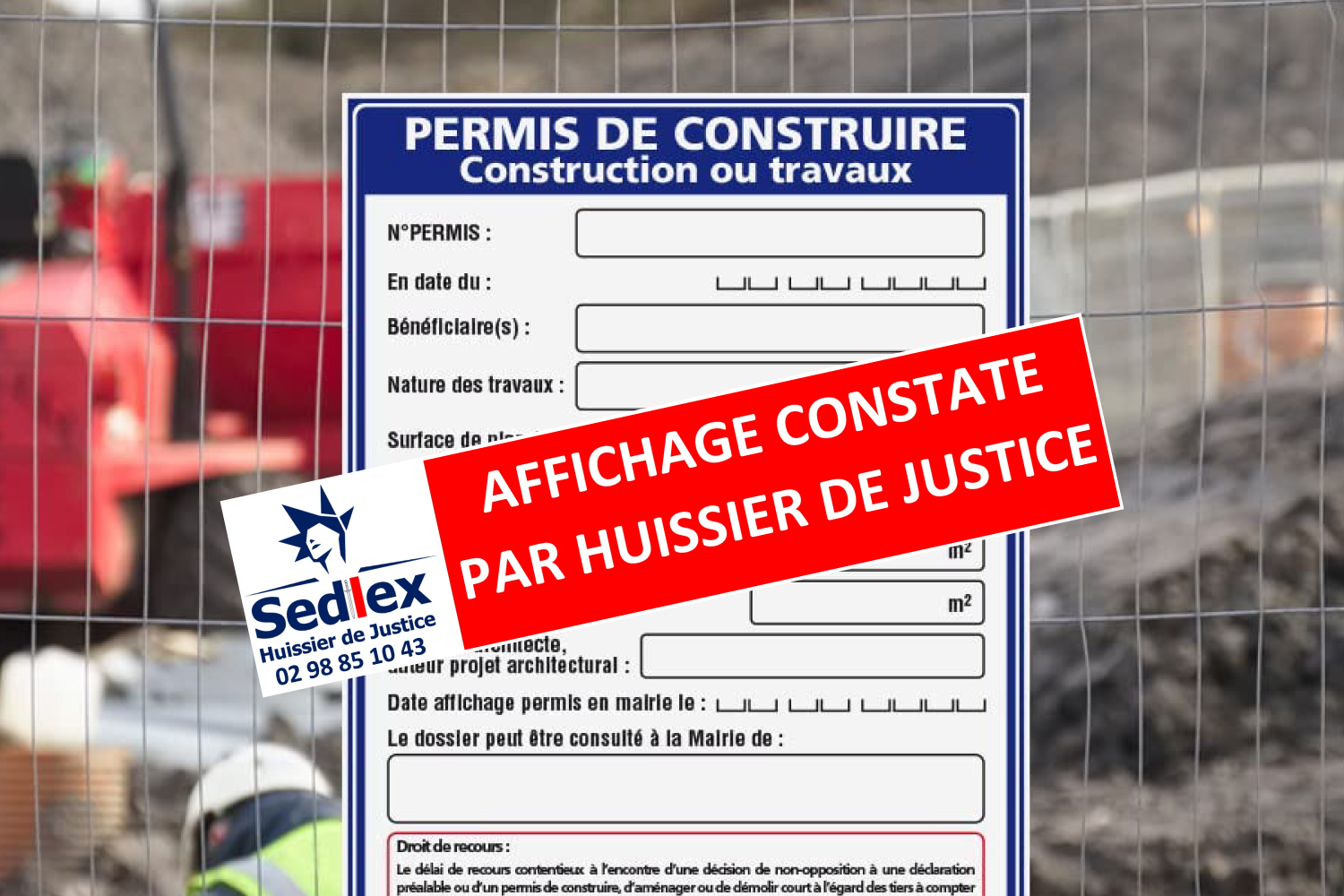 sed lex huissier justice landerneau procedure injonction payer